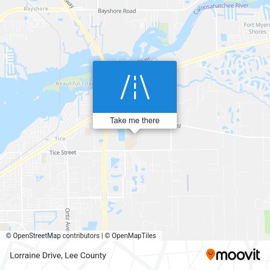 Mapa de Lorraine Drive