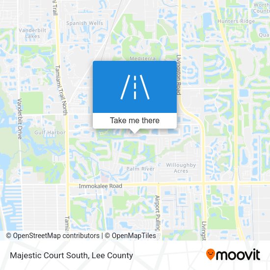 Majestic Court South map