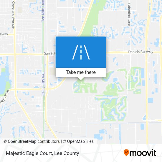 Majestic Eagle Court map