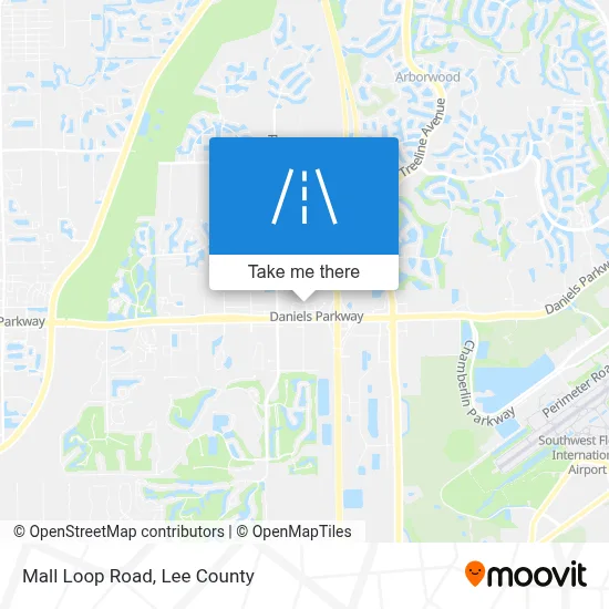 Mall Loop Road map