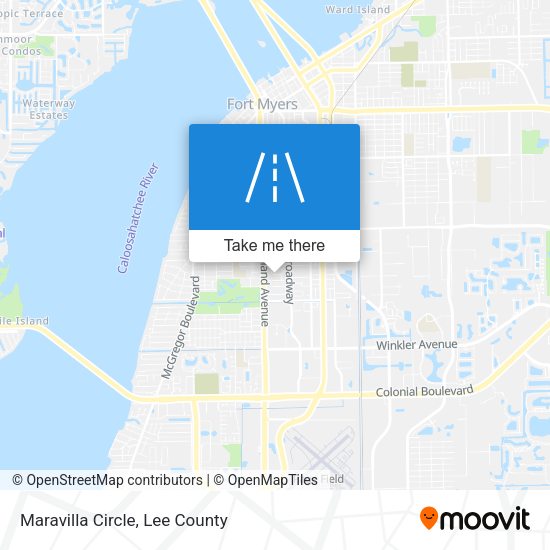 Maravilla Circle map
