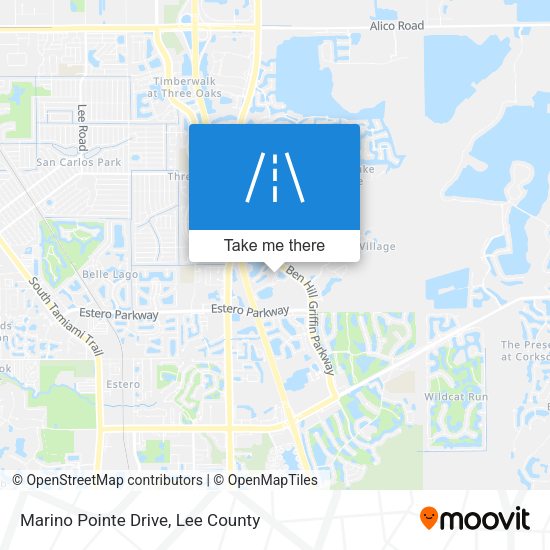 Marino Pointe Drive map