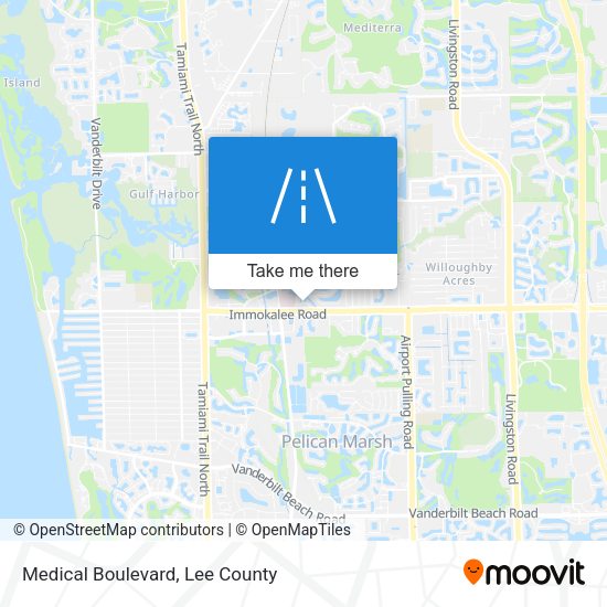 Medical Boulevard map