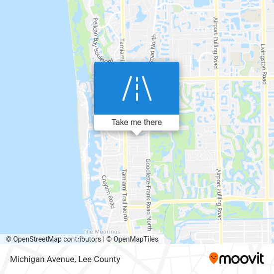 Mapa de Michigan Avenue