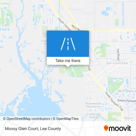 Mossy Glen Court map