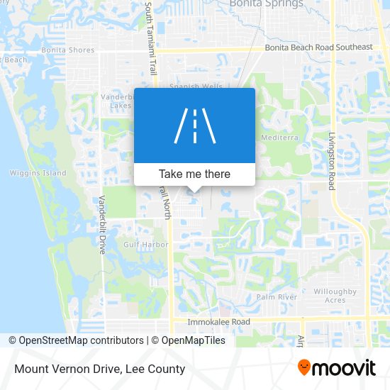 Mount Vernon Drive map