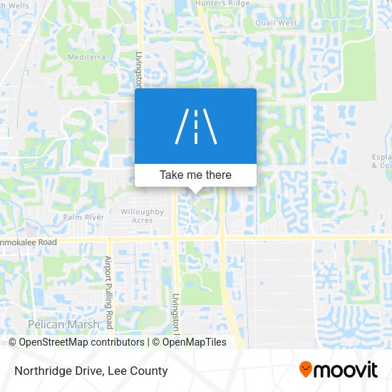 Northridge Drive map