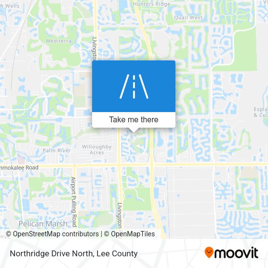 Northridge Drive North map