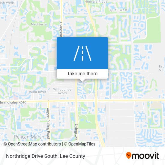 Northridge Drive South map