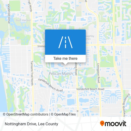Nottingham Drive map