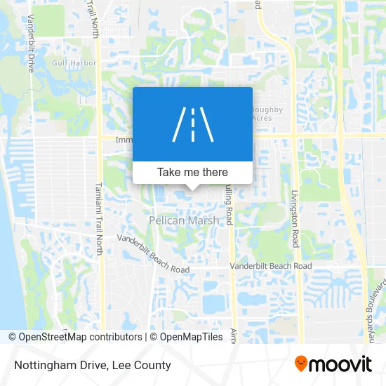 Nottingham Drive map