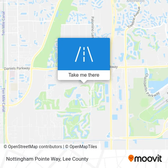 Nottingham Pointe Way map