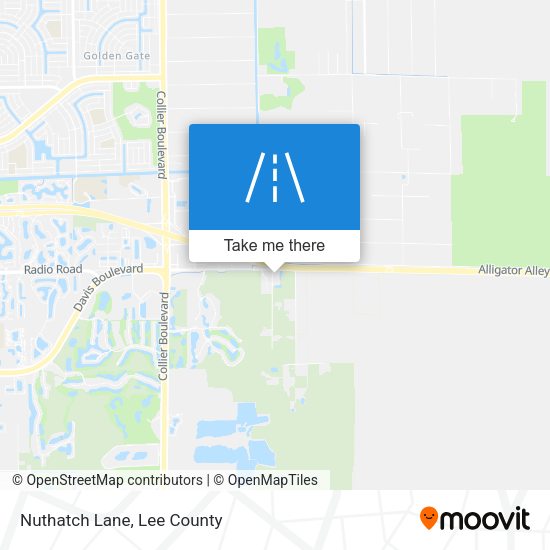 Mapa de Nuthatch Lane