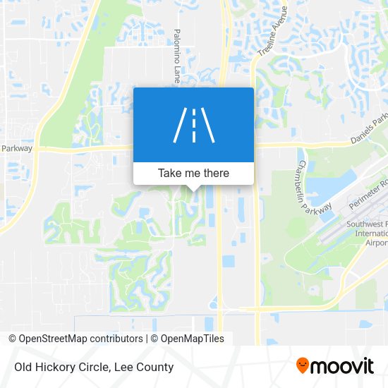 Mapa de Old Hickory Circle
