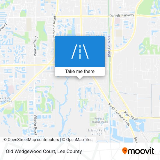 Old Wedgewood Court map