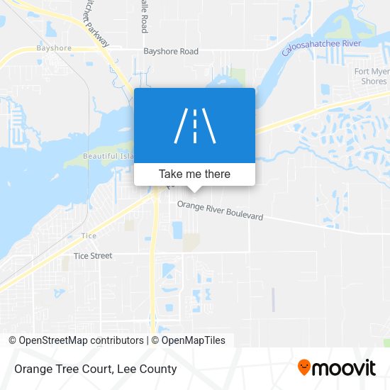 Orange Tree Court map
