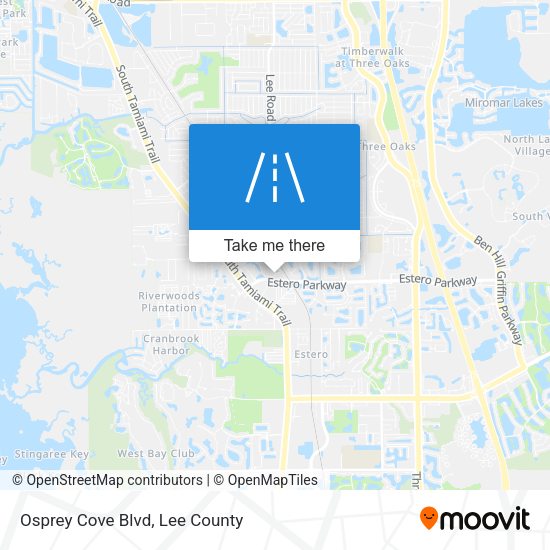 Mapa de Osprey Cove Blvd