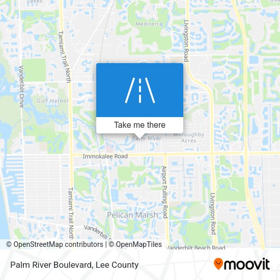 Palm River Boulevard map