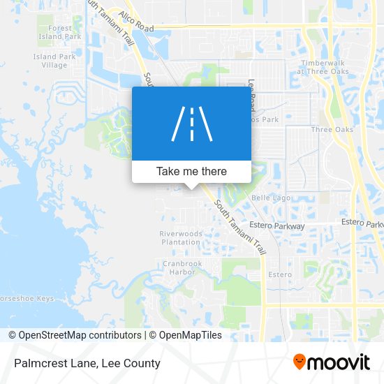 Mapa de Palmcrest Lane