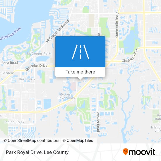 Park Royal Drive map