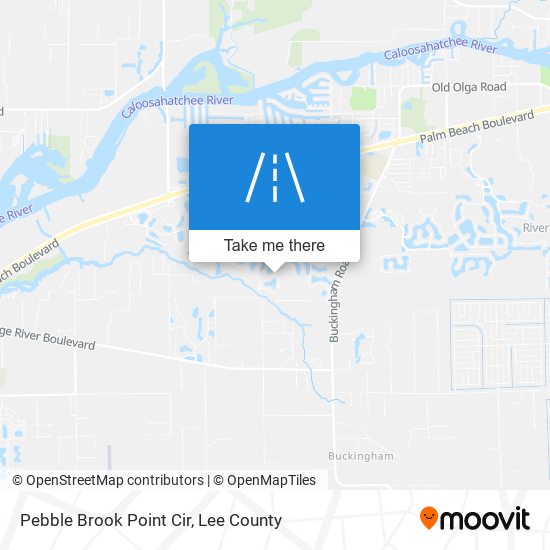 Pebble Brook Point Cir map