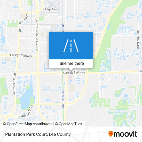 Mapa de Plantation Park Court