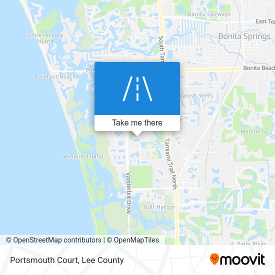 Portsmouth Court map