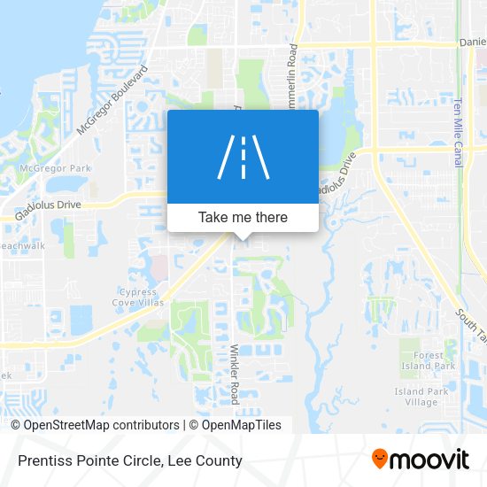 Mapa de Prentiss Pointe Circle