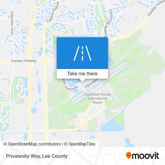 Mapa de Privatesky Way