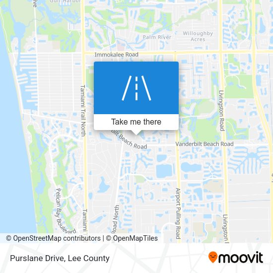 Mapa de Purslane Drive