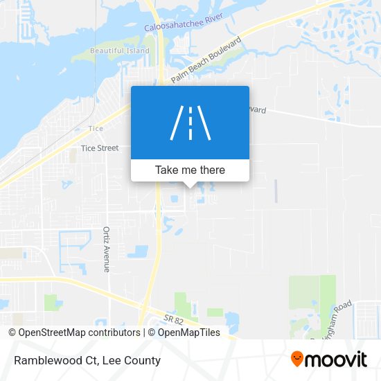 Mapa de Ramblewood Ct