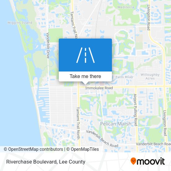 Riverchase Boulevard map