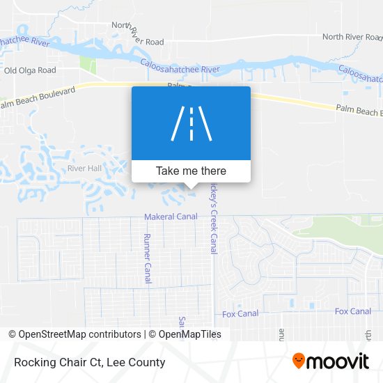 Rocking Chair Ct map