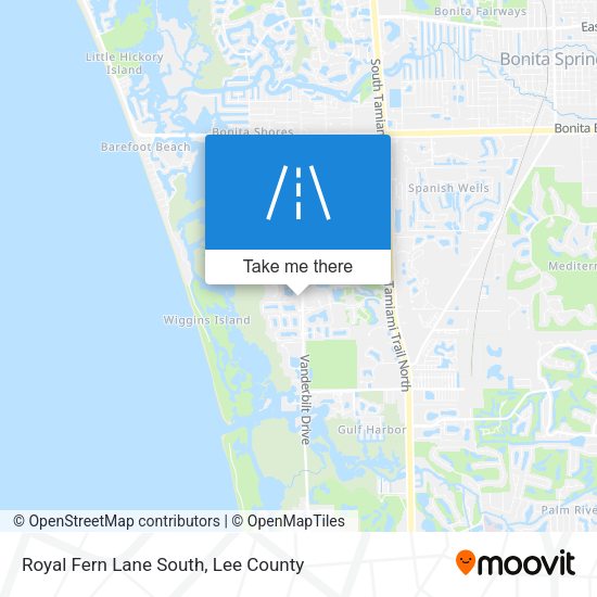 Mapa de Royal Fern Lane South