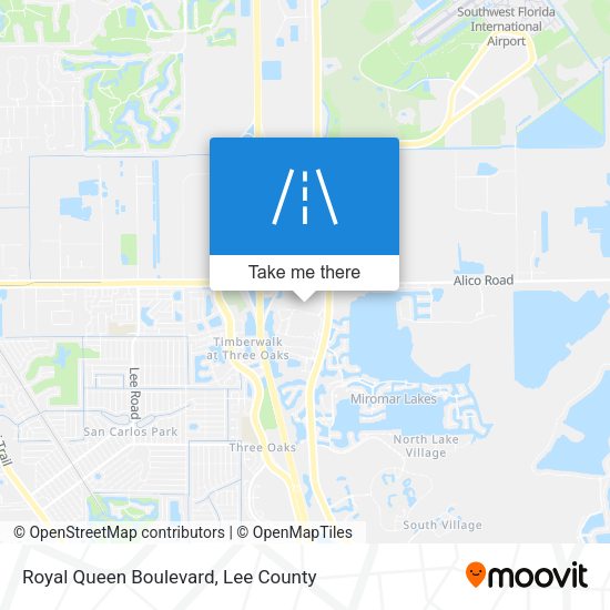 Mapa de Royal Queen Boulevard