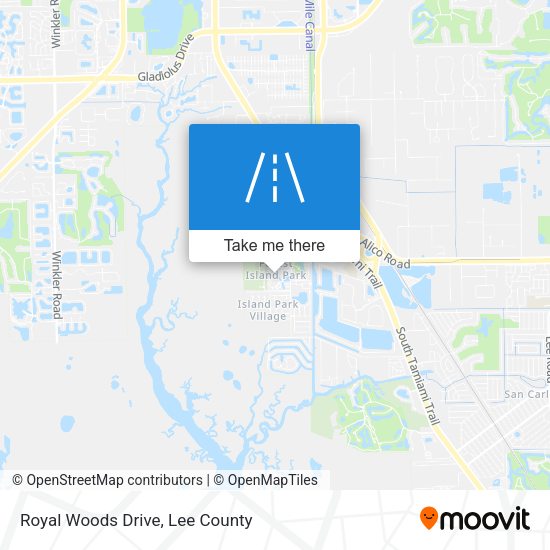 Mapa de Royal Woods Drive