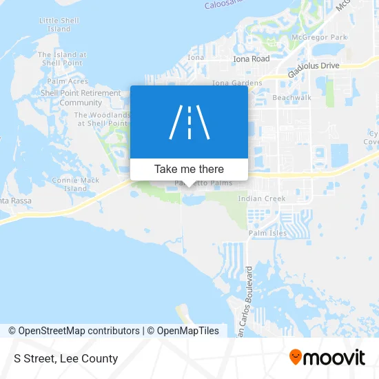 S Street map