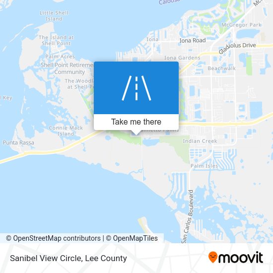 Sanibel View Circle map