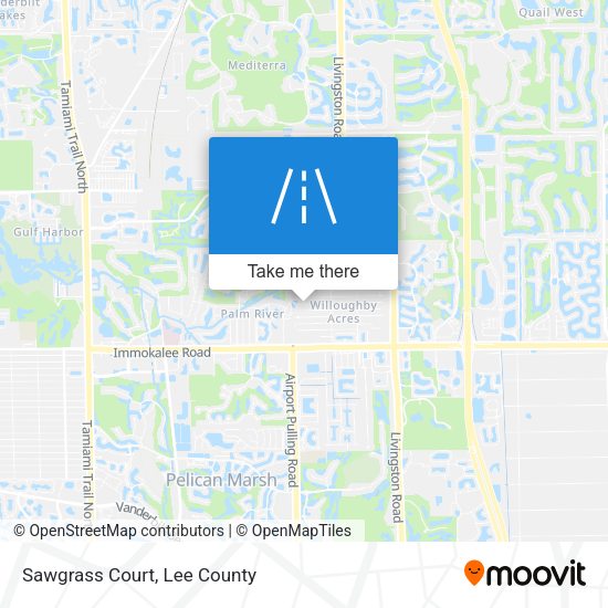 Sawgrass Court map