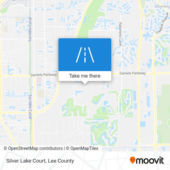 Mapa de Silver Lake Court