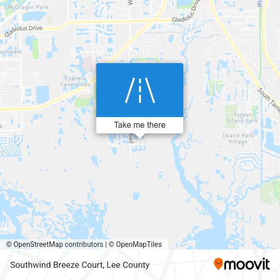 Southwind Breeze Court map