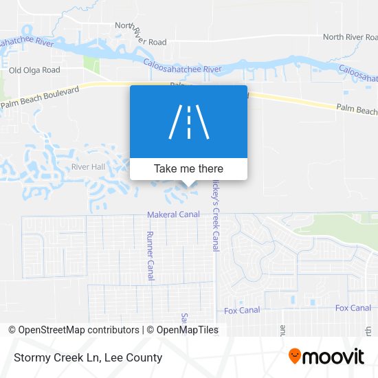 Mapa de Stormy Creek Ln
