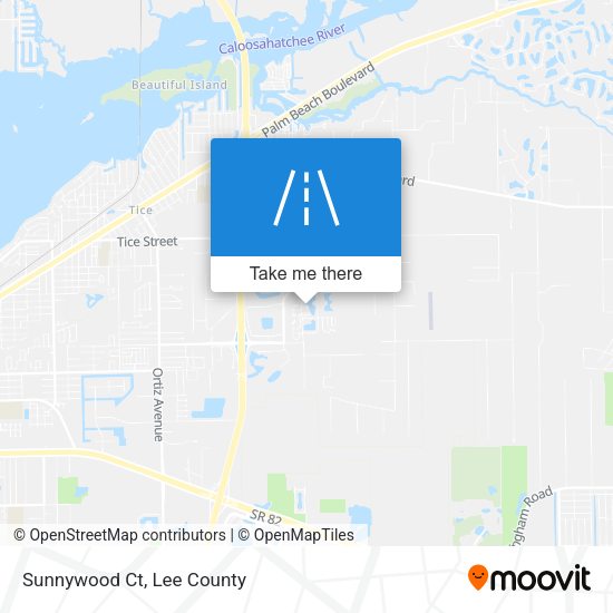 Mapa de Sunnywood Ct