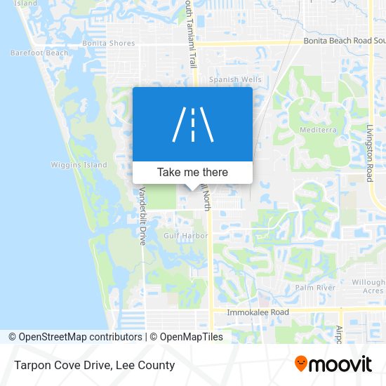 Mapa de Tarpon Cove Drive