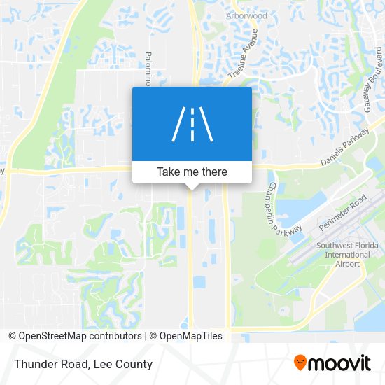 Mapa de Thunder Road