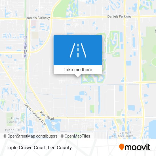 Mapa de Triple Crown Court