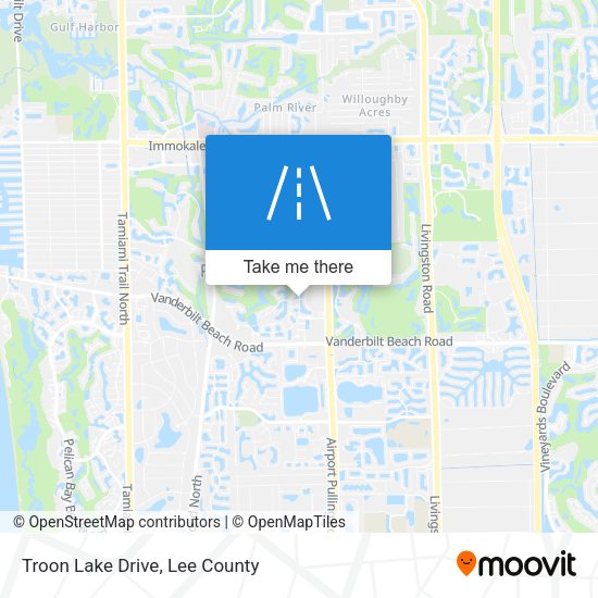 Troon Lake Drive map