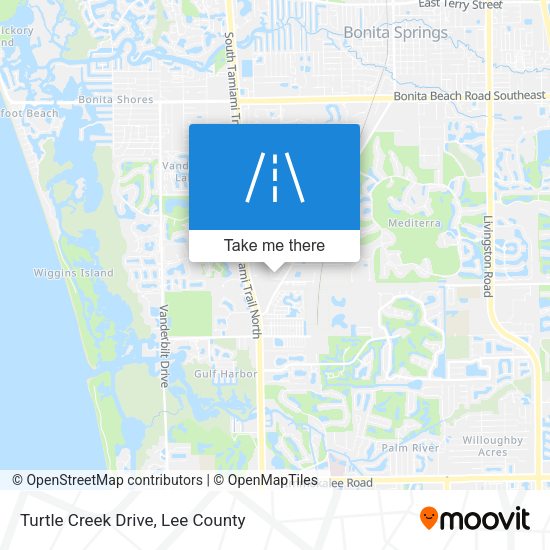 Mapa de Turtle Creek Drive