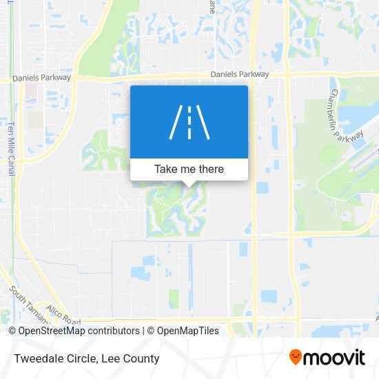 Mapa de Tweedale Circle