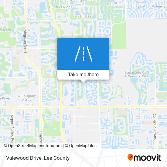 Valewood Drive map